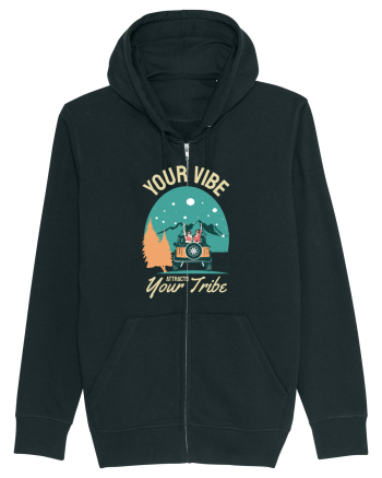 Your vibe attracts your tribe - culori inchise Black