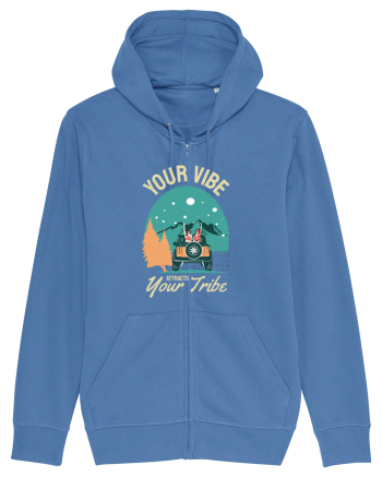 Your vibe attracts your tribe - culori inchise Bright Blue