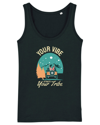 Your vibe attracts your tribe - culori inchise Black