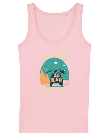 Your vibe attracts your tribe - culori inchise Cotton Pink