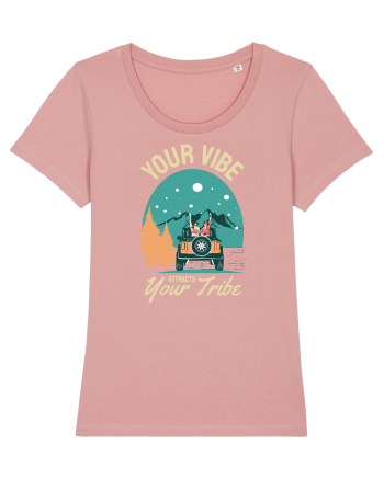 Your vibe attracts your tribe - culori inchise Canyon Pink
