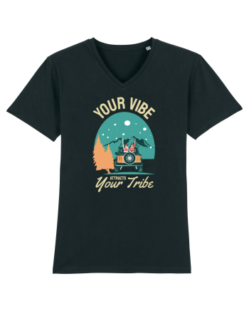Your vibe attracts your tribe - culori inchise Black