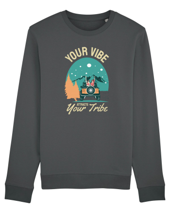 Your vibe attracts your tribe - culori inchise Anthracite