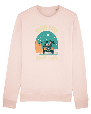 Your vibe attracts your tribe - culori inchise Candy Pink