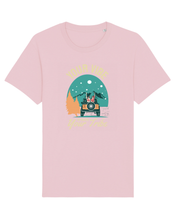 Your vibe attracts your tribe - culori inchise Cotton Pink