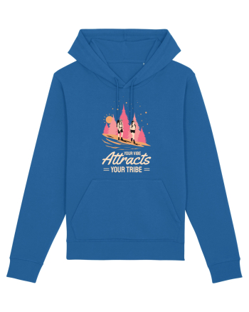 Pentru montaniarzi - Your vibe attracts your tribe Royal Blue