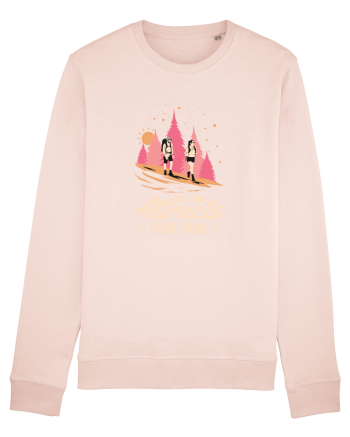 Pentru montaniarzi - Your vibe attracts your tribe Candy Pink