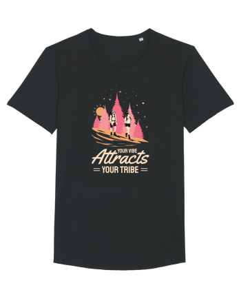 Pentru montaniarzi - Your vibe attracts your tribe Black