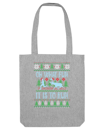 Pentru alergatori - Oh what fun it is to run Heather Grey
