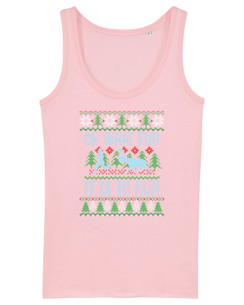Pentru alergatori - Oh what fun it is to run Cotton Pink