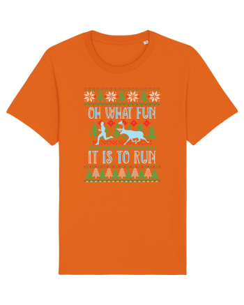 Pentru alergatori - Oh what fun it is to run Bright Orange