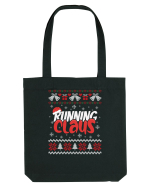 in stil ugly sweater - Running claus Sacoșă textilă