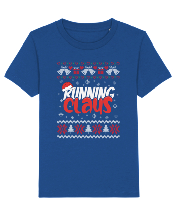 in stil ugly sweater - Running claus Majorelle Blue
