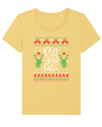 in stil ugly sweater - Run now wine later Jojoba