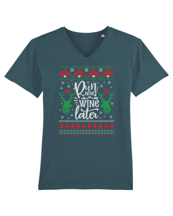 in stil ugly sweater - Run now wine later Stargazer