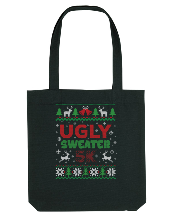 in stil ugly sweater - Ugly sweater 5k Black