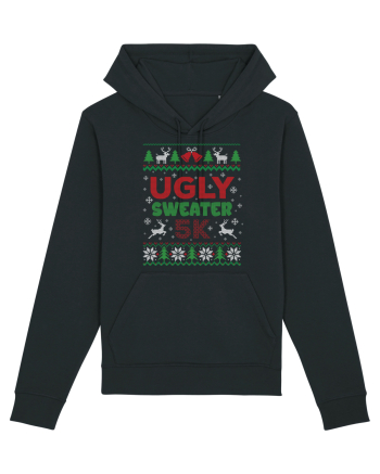 in stil ugly sweater - Ugly sweater 5k Black