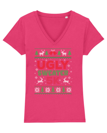 in stil ugly sweater - Ugly sweater 5k Raspberry