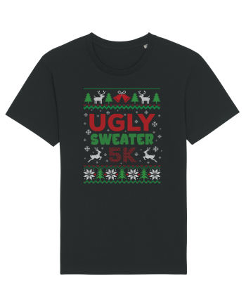 in stil ugly sweater - Ugly sweater 5k Black
