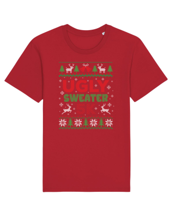 in stil ugly sweater - Ugly sweater 5k Red