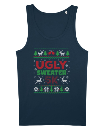 in stil ugly sweater - Ugly sweater 5k Navy