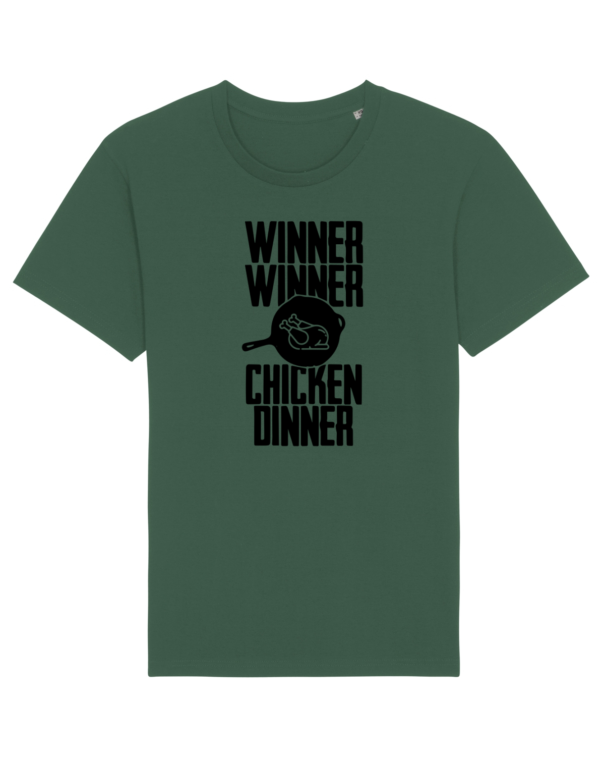 Tricou mânecă scurtă Unisex Rocker Bottle Green