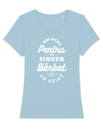 Am ochi pentru un singur bărbat Sky Blue