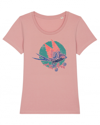 Vintage bird Canyon Pink