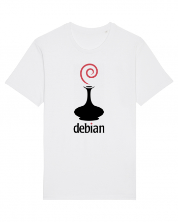 Debian linux Tricou mânecă scurtă Unisex Rocker