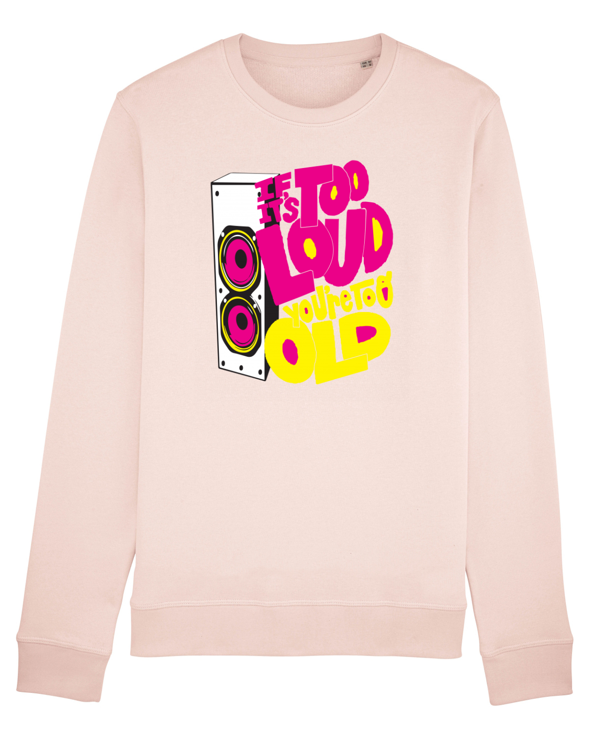 Bluză mânecă lungă Unisex Rise Candy Pink
