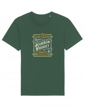 Bourbon Whiskey Bottle Green