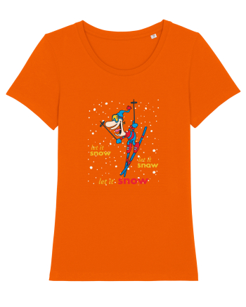 Let It Snow! Hai La Schi! Bright Orange