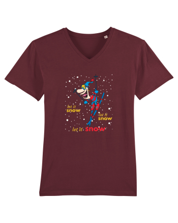 Let It Snow! Hai La Schi! Burgundy