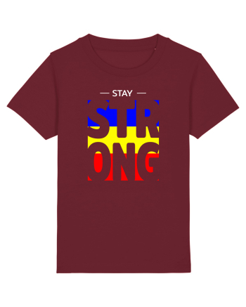 Stay strong romane Burgundy