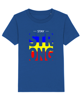 Stay strong romane Majorelle Blue