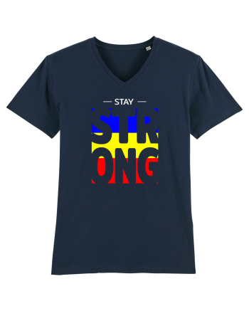 Stay strong romane French Navy