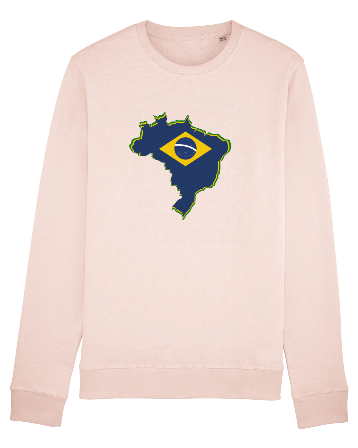 Bluză mânecă lungă Unisex Rise Candy Pink