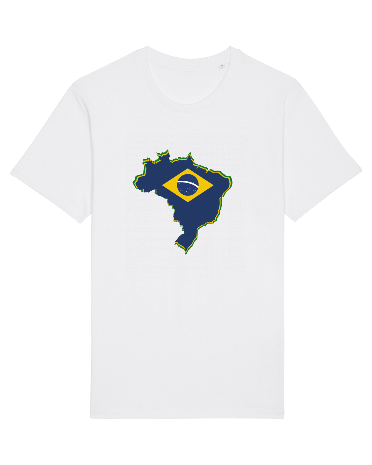 Tricou mânecă scurtă Unisex Rocker White