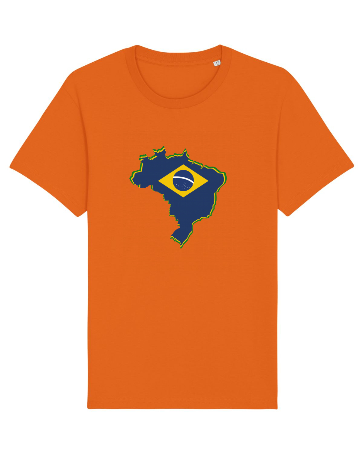 Tricou mânecă scurtă Unisex Rocker Bright Orange