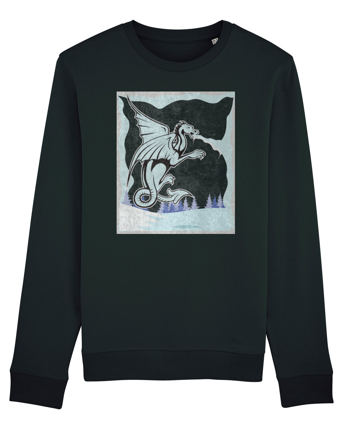 Bluză mânecă lungă Unisex Rise Black