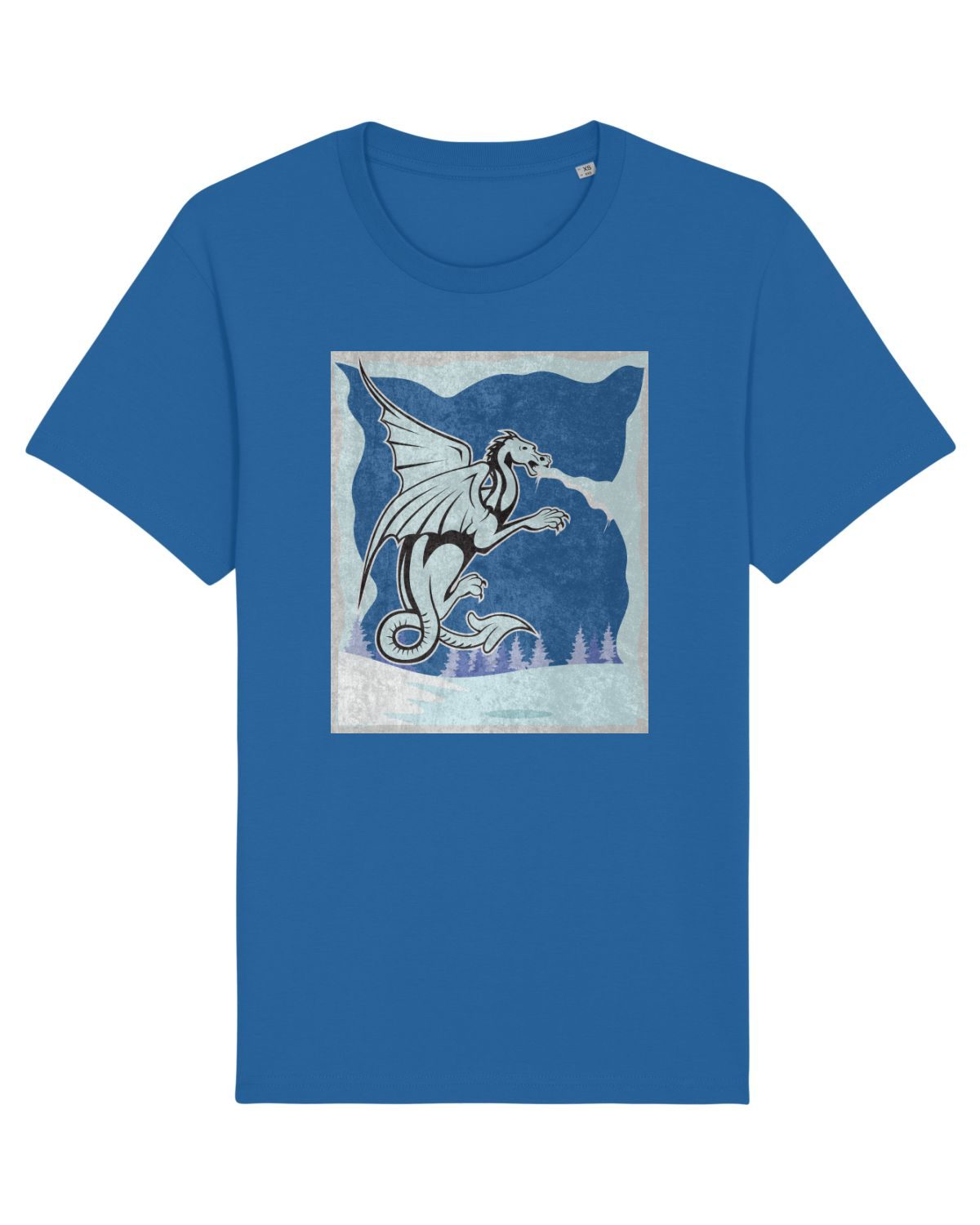 Tricou mânecă scurtă Unisex Rocker Royal Blue