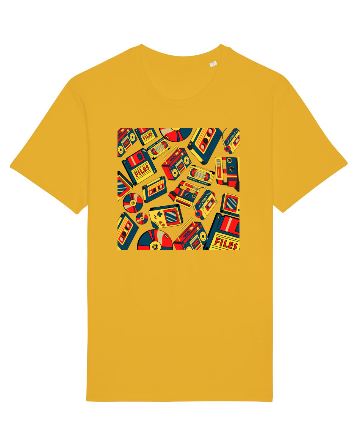 Tricou mânecă scurtă Unisex Rocker Spectra Yellow
