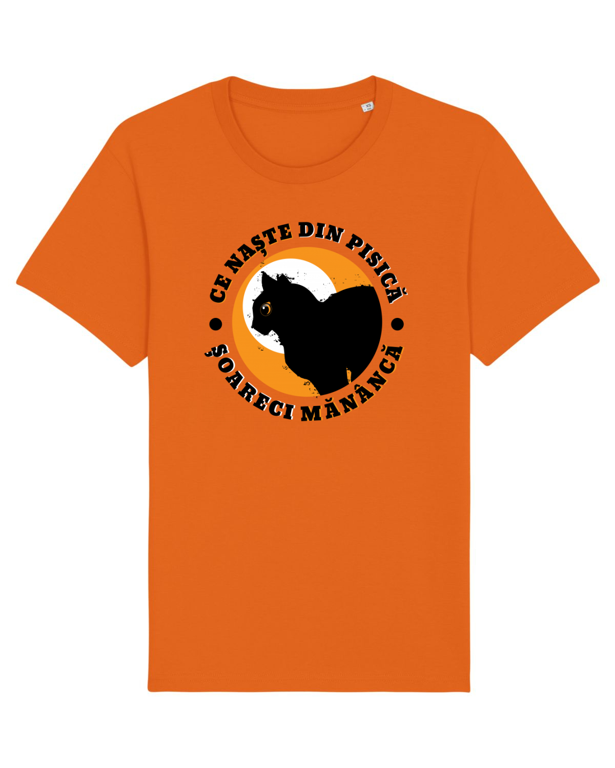 Tricou mânecă scurtă Unisex Rocker Bright Orange
