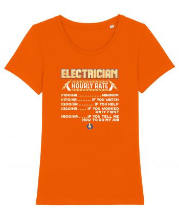 Electrician Bright Orange