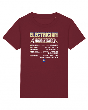 Electrician Burgundy