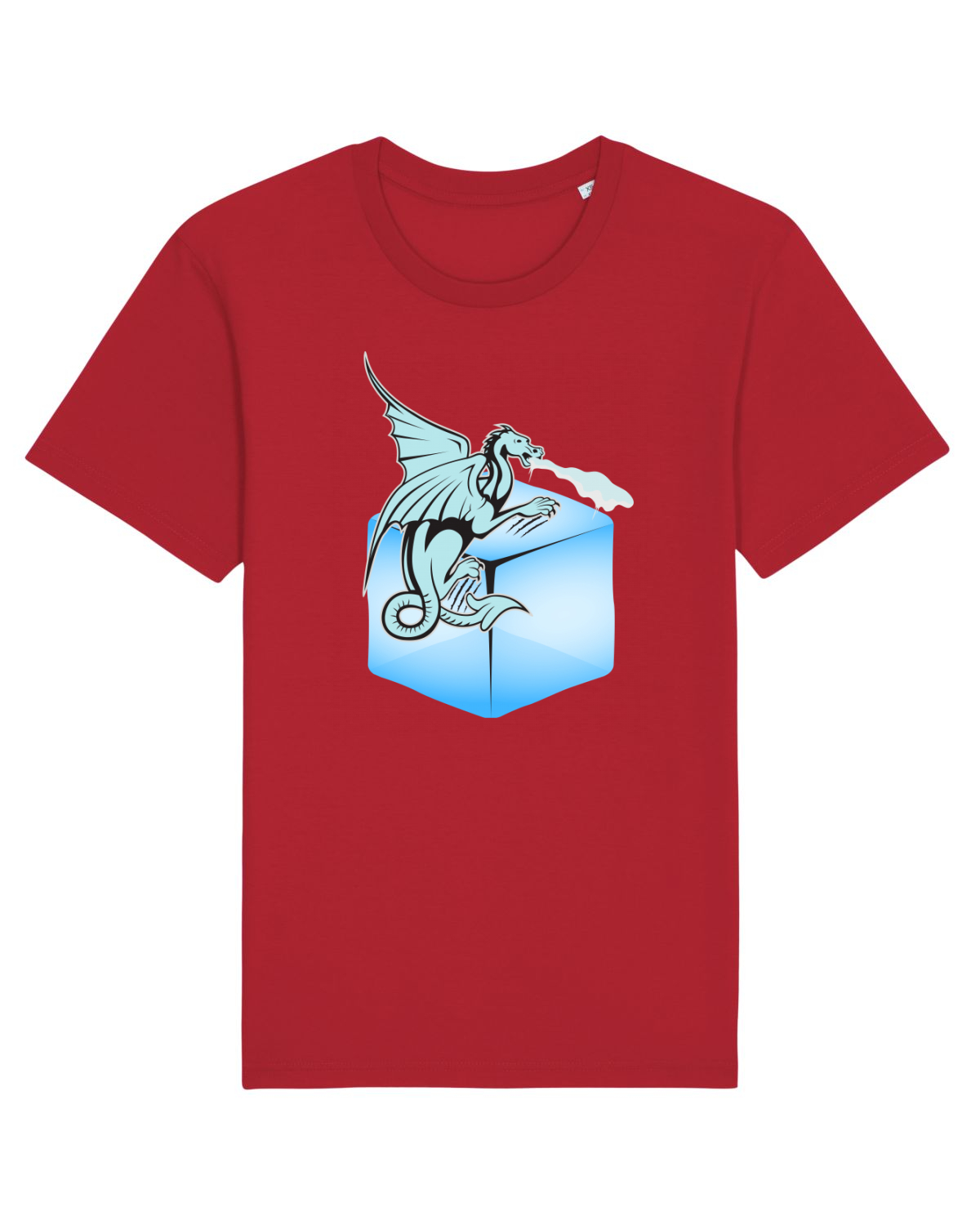 Tricou mânecă scurtă Unisex Rocker Red