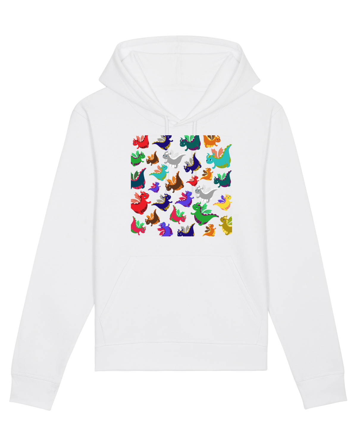Hanorac Unisex Drummer White