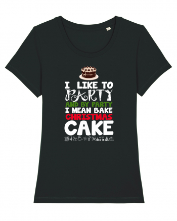 CHRISTMAS CAKE Black