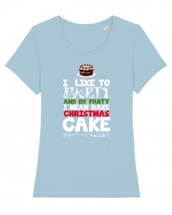 CHRISTMAS CAKE Sky Blue