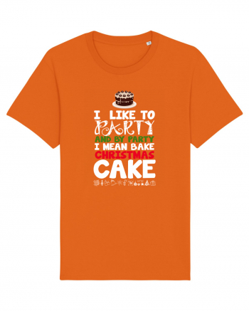 CHRISTMAS CAKE Bright Orange